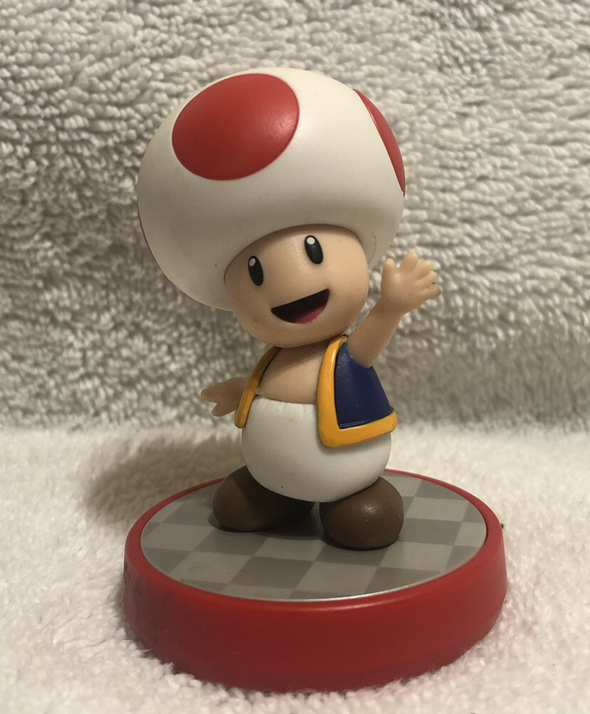 Toad Amiibo Nintendo Super Mario Bros Wii U | eBay