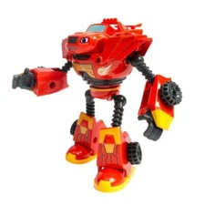 Action Figure Blaze Monster Machines Cartoon Plastic/alloy Car And Robot Toy New