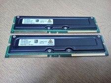 256 MB (2 x 128 MB) 800-45 RAMBUS RIMMs for early Pentium 4 PC's etc - infineon