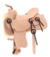Miniature Leather SADDLE - DIY KIT
