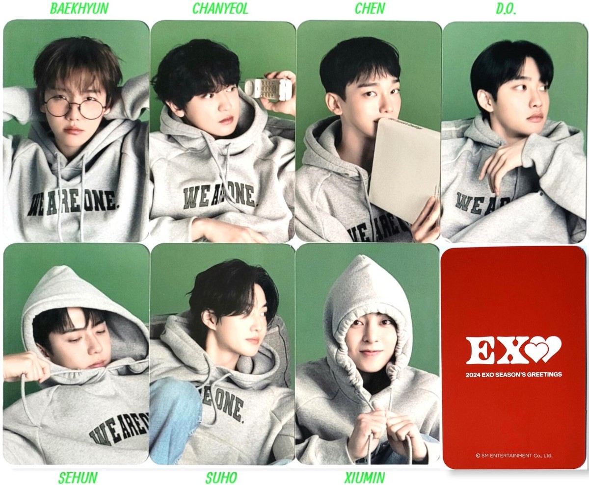 EXO 2024 SEASON'S GREETINGS OFFICIAL PHOTOCARD (select) KPOPPIN