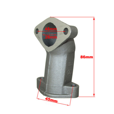 Straight 26mm Intake Inlet Manifold For Pit Dirt Monkey Bike ATV