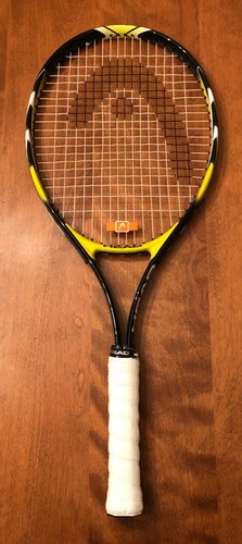 Head Tour Pro Tennis Racquets Yellow and Black 4 3/8