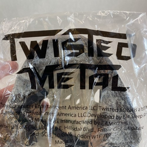 Sweet Tooth Mask Twisted Metal Officially Licensed Promo Playstation ISSUES Rare - Picture 3 of 4