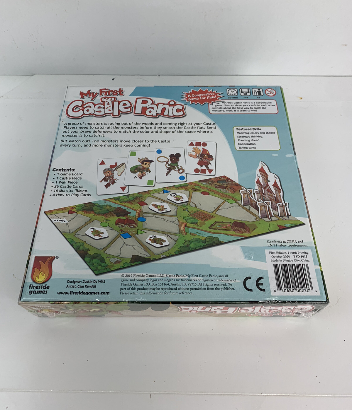 My First Castle Panic Board Game Fireside Games New/Sealed & Ships Free  850680002203 | eBay