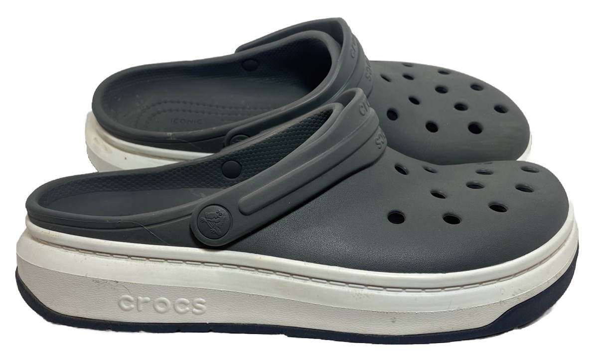 Mens Crocs Size 14 Men's Clogs CROCS Yukon Taupe Brown