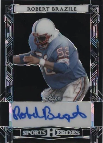 2024 Leaf Metal Sports Heroes Robert Brazile #BA-RB1