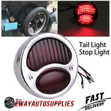 Brake Stop Lamp Taillight For Harley Bobber Ford Model A Duolamp Hot Rat Truck
