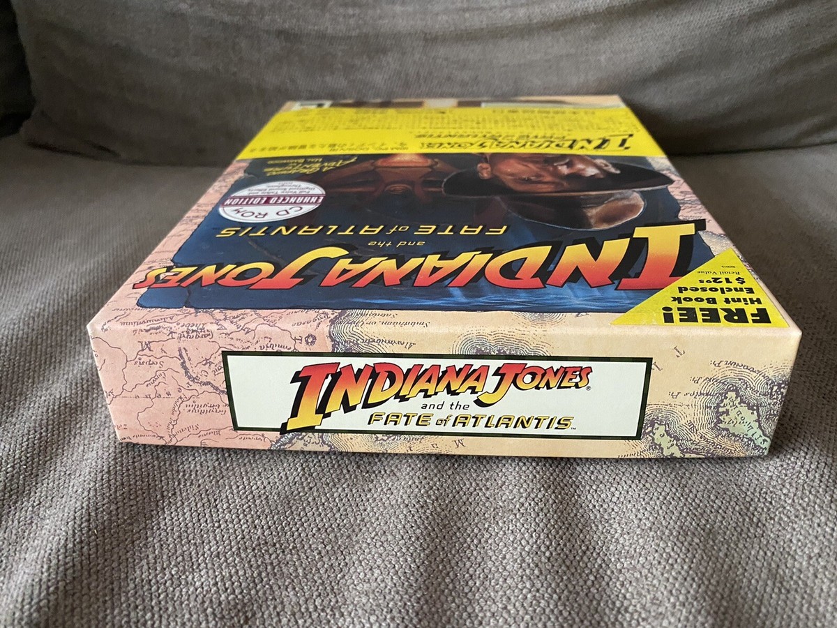 Indiana Jones And The Fate Of Atlantis - Japanese Big Box Edition