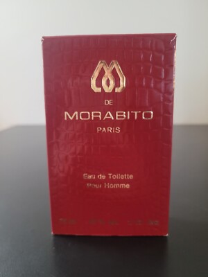 New Old Stock  in Box Rare M De MORABITO Paris Eau De Toilette 75 ml  2.5 fl oz