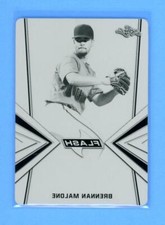 Brennan Malone RC Rookie 1/1 2019 Leaf Flash Black Plate #BA-BM1  101571
