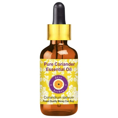 Deve Herbes Pure Koriander Ätherisches Öl, Coriandrum Sativum 15ml