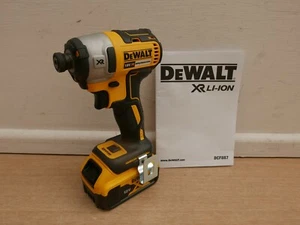 DeWALT DCF887 18V XR IMPACT DRIVER BARE UNIT + DCB184 5 AH BATTERY