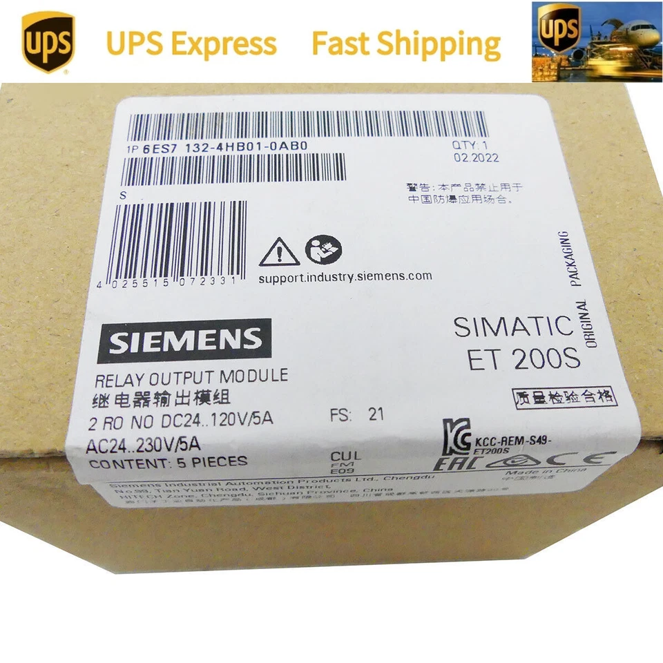 6ES7132-4HB01-0AB0 SIEMENS SIMATIC S7 6ES7 132-4HB01-0AB0 Expedited - Image 4 of 4