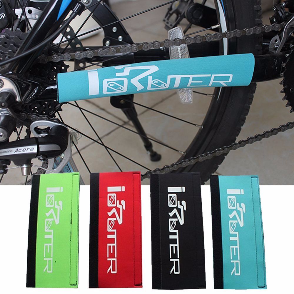 Bike Frame Chain Protector Bike Front Fork Protection MTB Road Pad Wrap