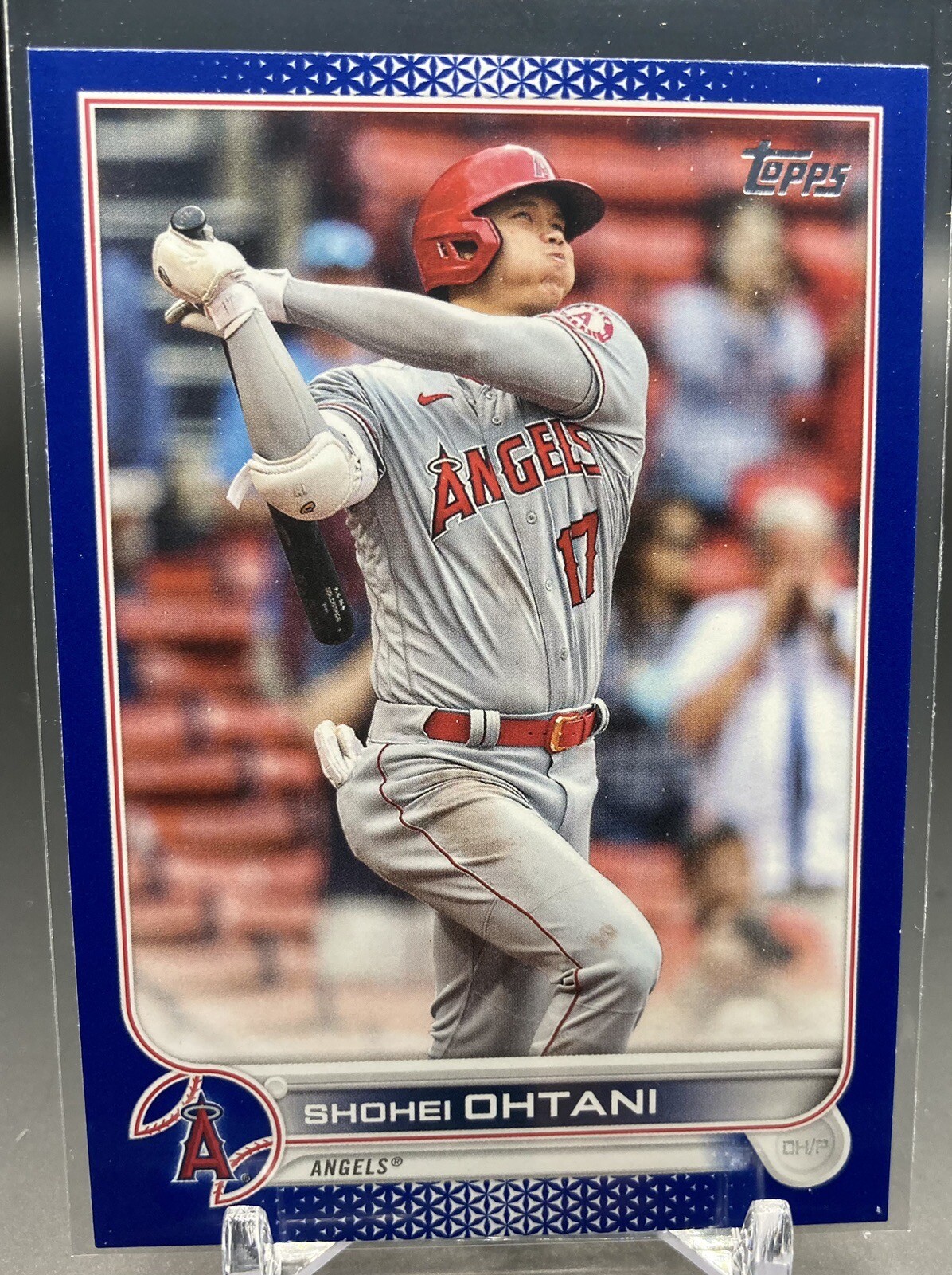 2022 Topps Series 1 Royal Blue Shohei Ohtani #1