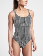 Athleta Hermosa Printed One Piece Swimsuit  Size XXSMALL 657738 NWT