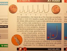 1 busta ami gamakatsu A1 Hard LS-607N pesca agonismo trota lago torrente