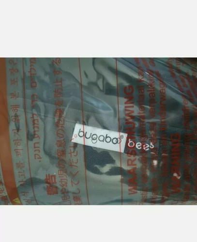Bugaboo Bee 5 Bee5 BLACK Pram Pushchair Seat Fabric Brand New ^_^. - Picture 2 of 3