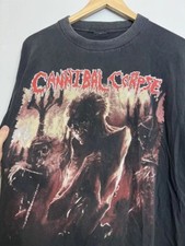 90  s Cannibal Corpse Metal Tee Tomb Mutilated Black Unisex T shirt Reprint