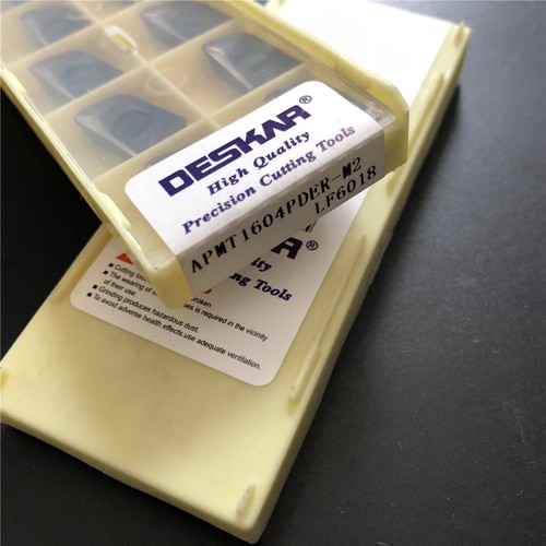 10Pcs APMT1604PDER -M2 LF6018 Carbide Inserts APKT1604 25R0.8 Indexable Blades - Picture 3 of 4
