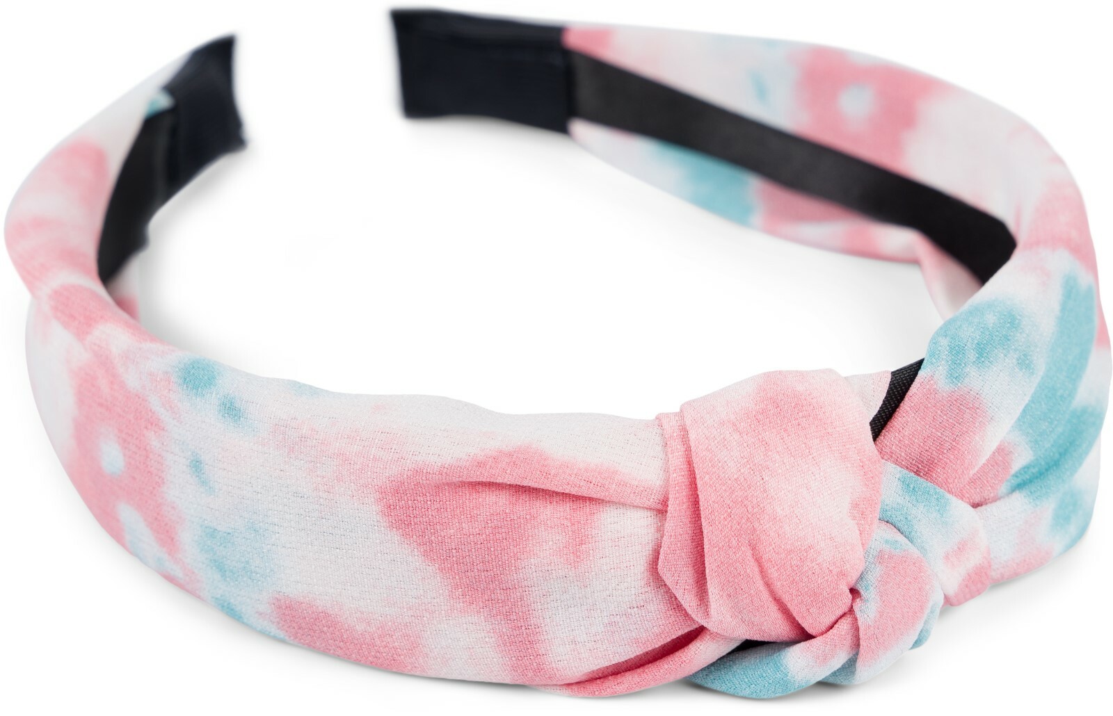 Diadema de tela para damas con detalle de nudo degradado, diadema retro, tocado