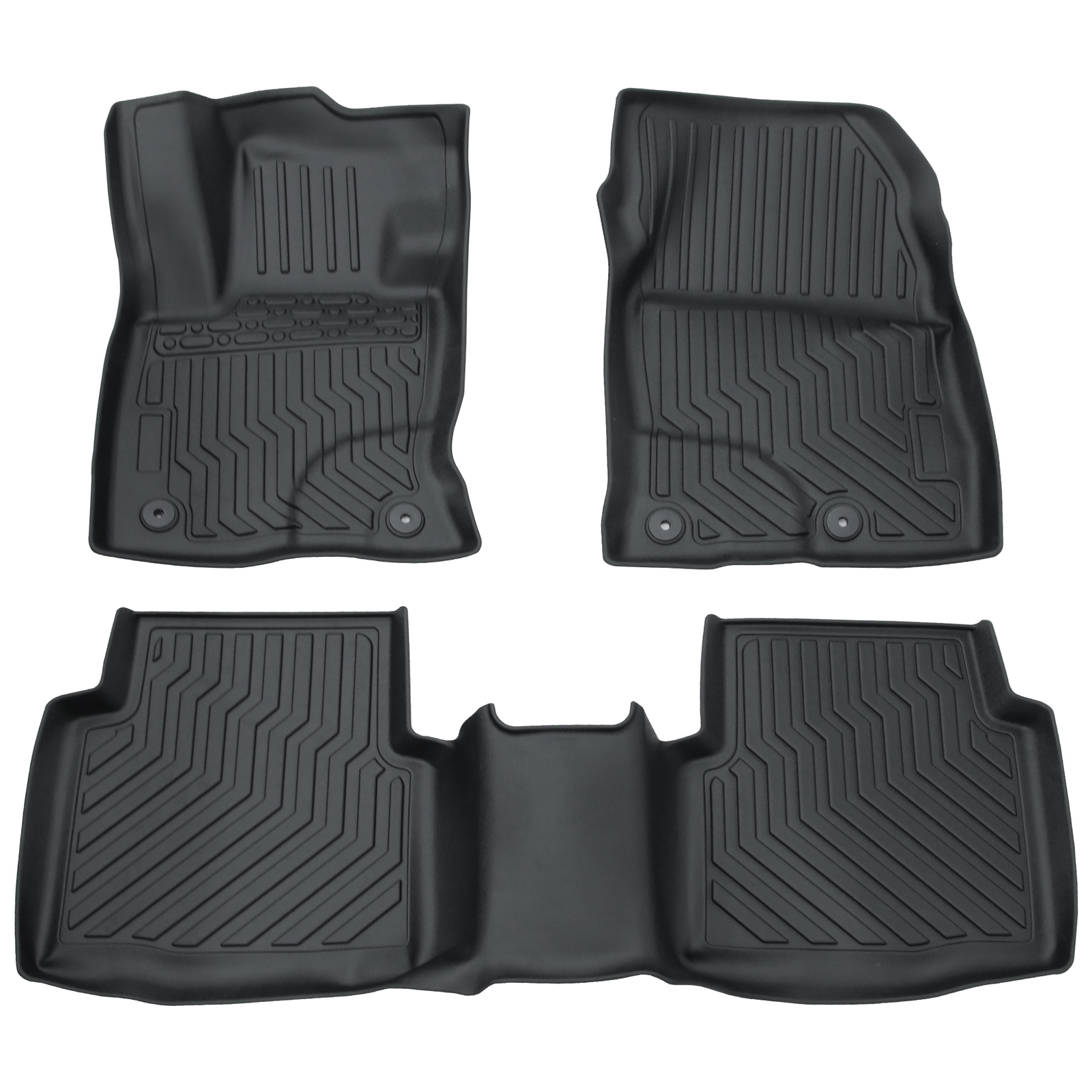 Car Floor Mats for 2020-2022 Ford Escape All-Weather TPE Rubber Cargo Liners