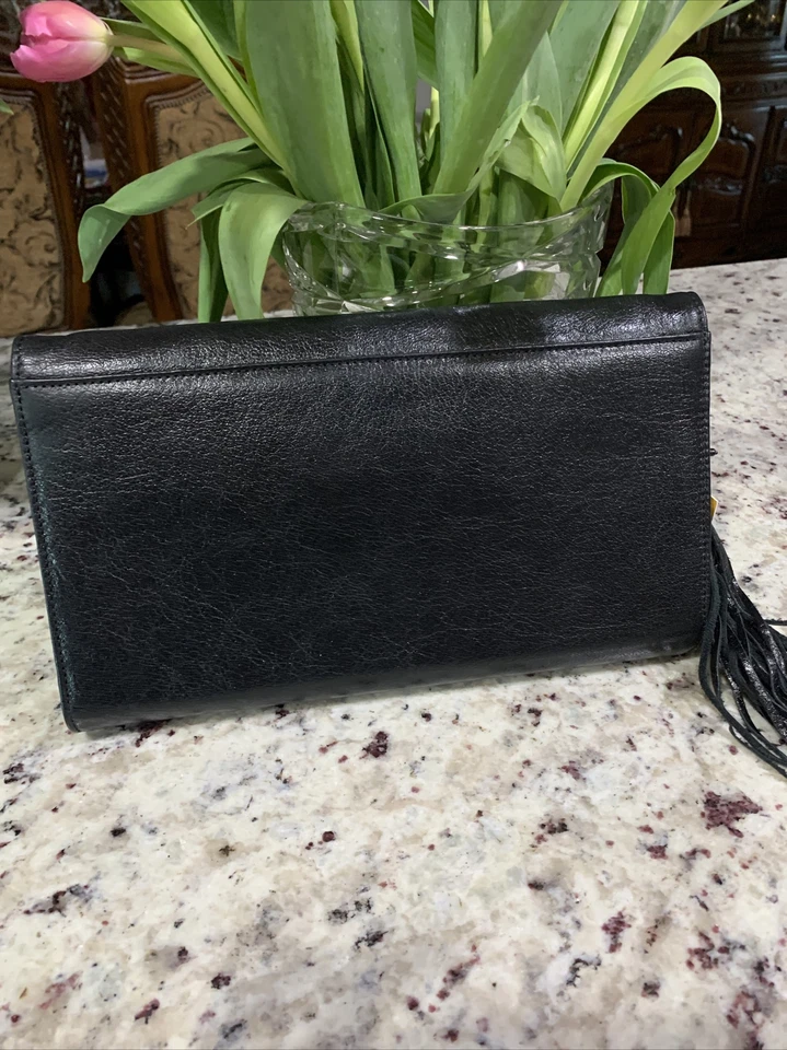 Bolso bandolera Valentino de cuero negro. ¡Nuevo! Foto 4 de 4