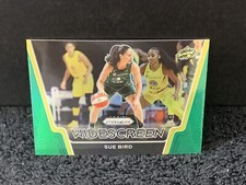 Sue Bird 2021 Panini Widescreen Green Prizm  #5 Seattle Storm