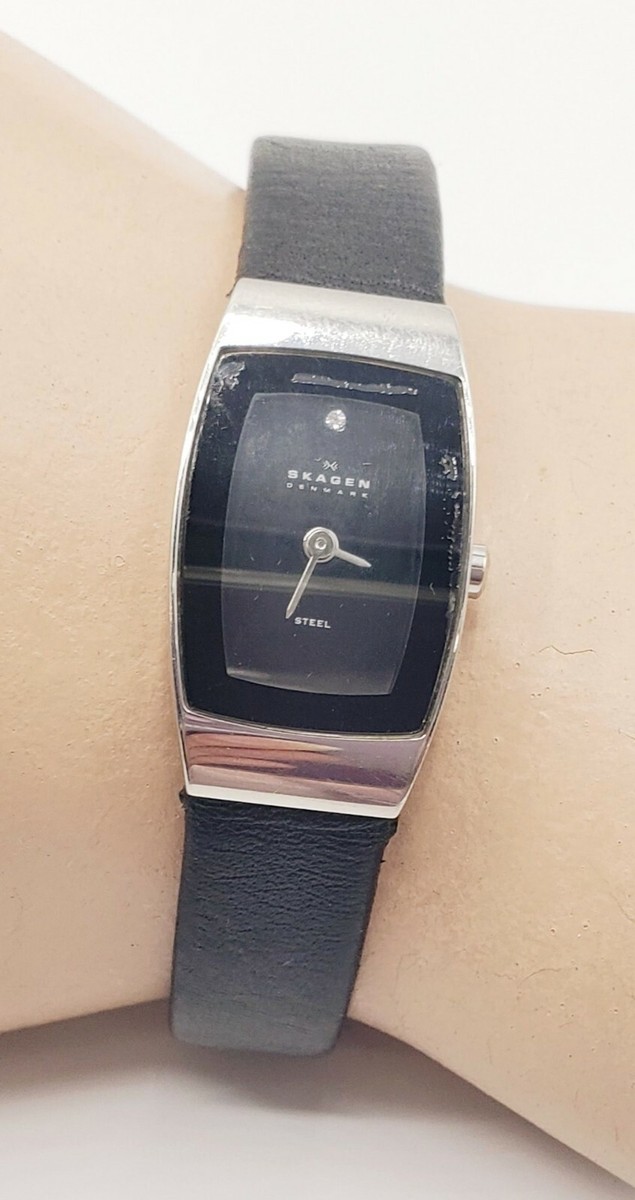 Skagen Denmark 271SSLB Steel Collection Black Slim Black  display picture 2
