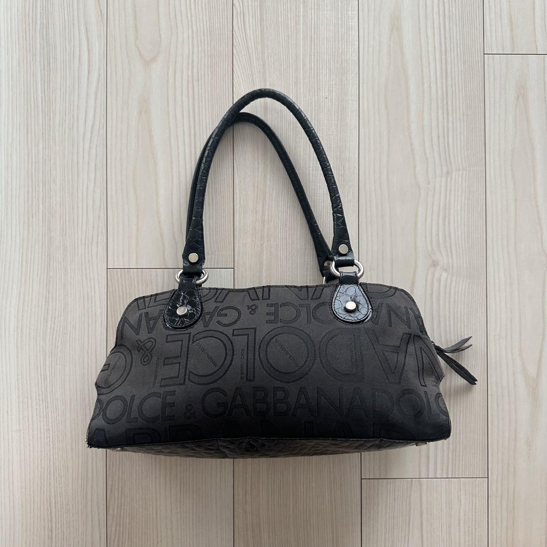 Dolce&Gabbana Handbag Monogram Black from Japan | eBay Dolce&Gabbana Handbag Monogram Black from Japan | eBay