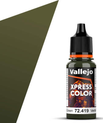 Vallejo 72.419 Express Color Plague Green 18ml