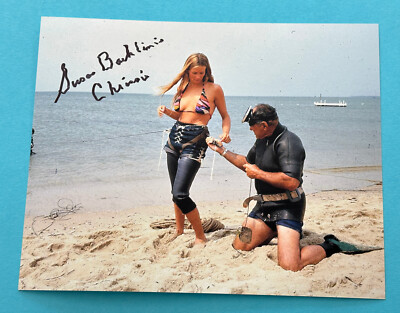 Susan Backlinie  -  JAWS    -  signed, original Autogramm !!!