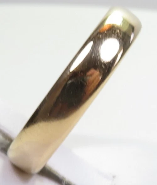 Estate Tiffany & Co 18KY 男女通用结婚戒指 尺寸 10 英国-T1/2 4.53 毫米 7 克 — 第 4/4 张图片