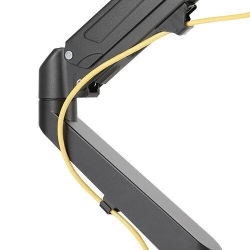 DUAL ARM MONITOR DESK MOUNT BRACKET GAS SPRING FULL MOTION FOR 17-27 INCH SCREEN - Image 4 of 4