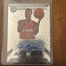 2013 Totally Certified Roll Call Signatures Silver Reggie Bullock RC Autograph