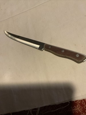 Vintage Maxam Steel Wooden Handle Utility Knife. 6'' Blade