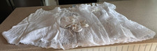 Vtg Phyllis Baby Wear Baptism Christening Gown Set 5 Piece