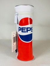 Helix Retro 90’s Style Pepsi Can Pencil Case Pen Holder With Tags 
