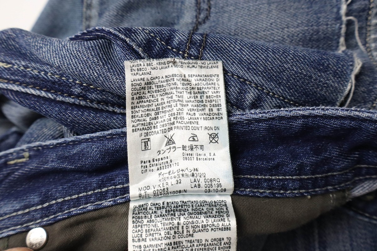 DIESEL Viker 008RQ Jeans Men