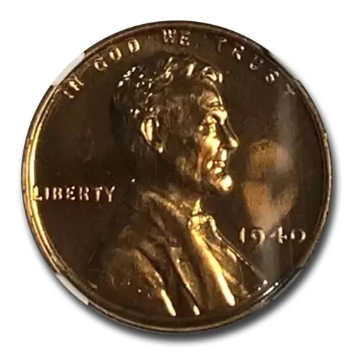 1940 Lincoln Cent PF-65 NGC (Red)