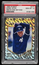 1996 Pinnacle Summit Rookie Above and Beyond Derek Jeter PSA 10 GEM MT HOF 04b0