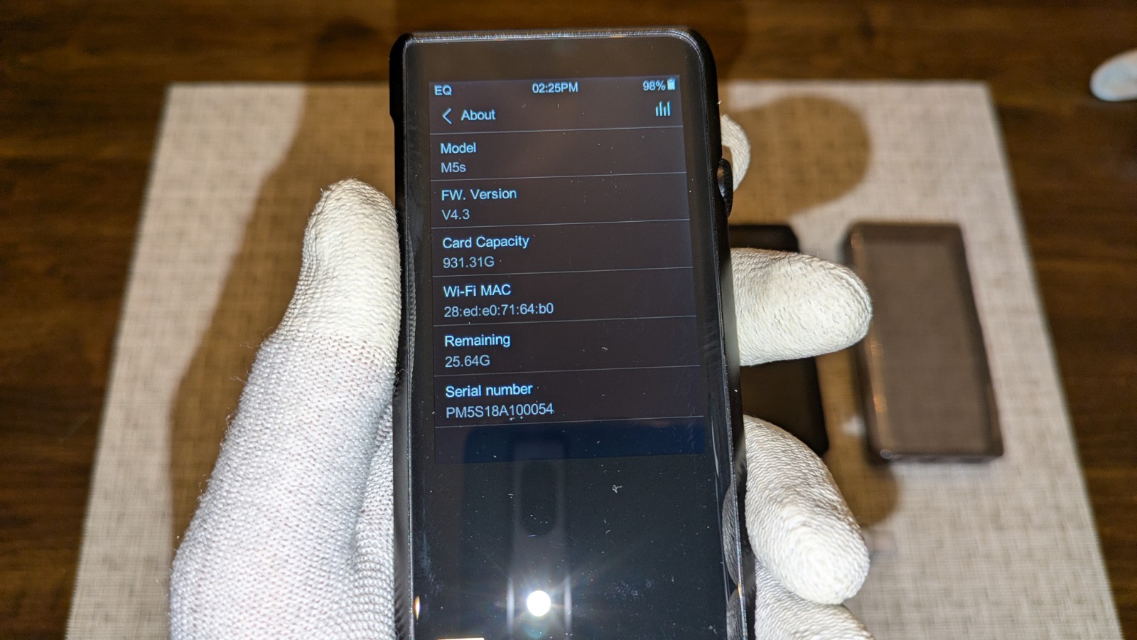 Shanling Audio M5s DAP + 1TB PNY Pro Elite Prime Card - MINT CONDITION 🎧🎧🎧🎧