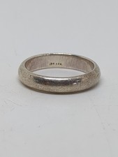 Sterling Silver 925 Plain Band Ring Size 5.25