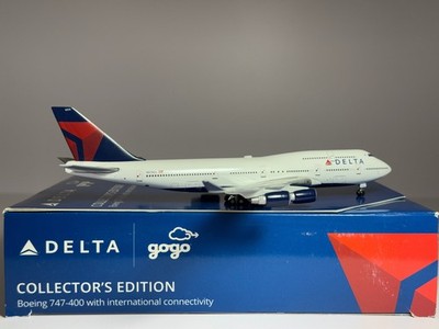 Gemini 200 Boeing 747-400 デルタ航空 Gemini 200 Boeing 747-400 デルタ航空 Gemini 200 Boeing 747-400