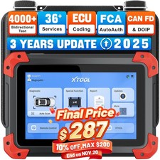 2025 XTOOL D7 Car Bidirectional Scanner Full ...