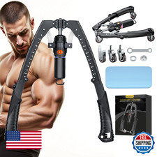 Twister Arm Trainer 3-in-1 Hydraulic Power Chest Workout Equipment Ab Roller Whe