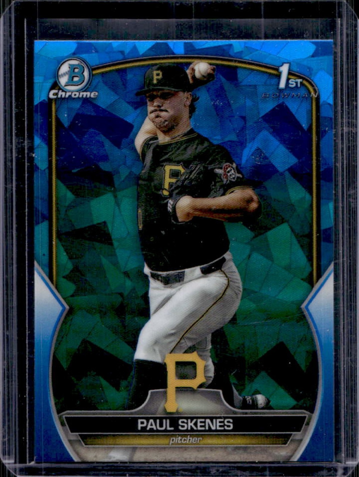 2023 Bowman Draft Sapphire Paul Skenes Chrome 1st #BDC-14 Pirates