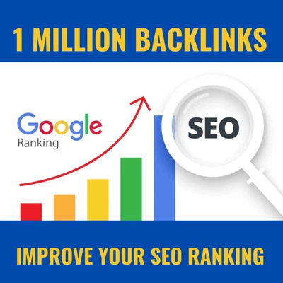 1 MILLION BACKLINKS | IMPROVE YOUR SEO RANKING | MORE VISITS | BOOST YOUR SALES - Image 1 of 2