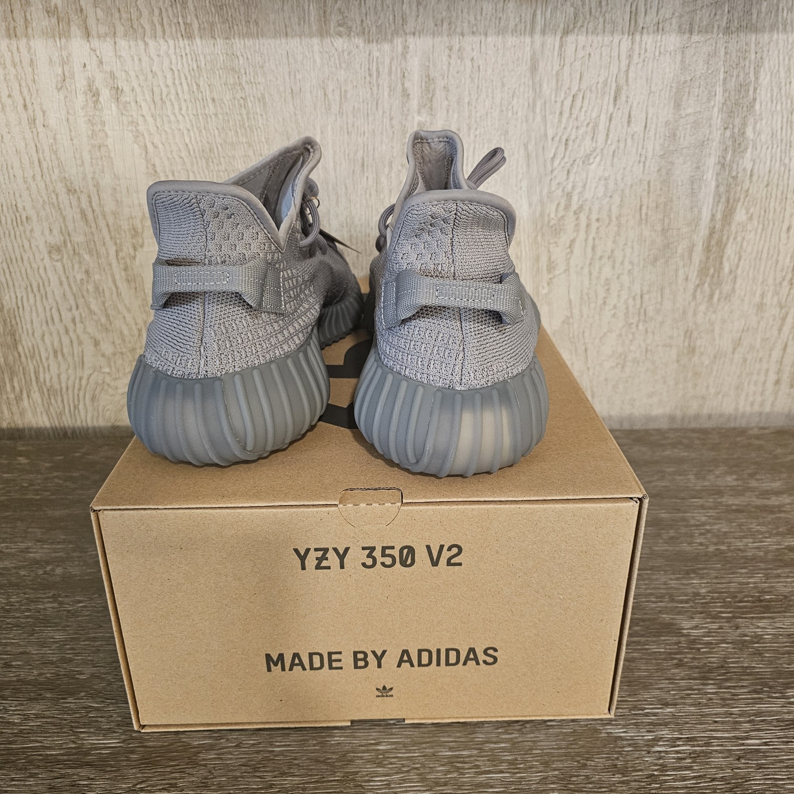Size 14 - Adidas Yeezy Boost 350 V2 Steel Grey thumbnail 3